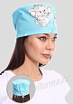 Колпак медицинский детский рисунок унисекс арт. ГУ-12-70-БЗ - 5
