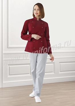 Куртка повара женская арт. ПВ-01-07-САН